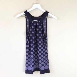 Promod Purple Circles Tank Top